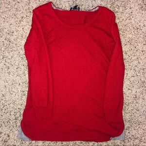 Red sweater